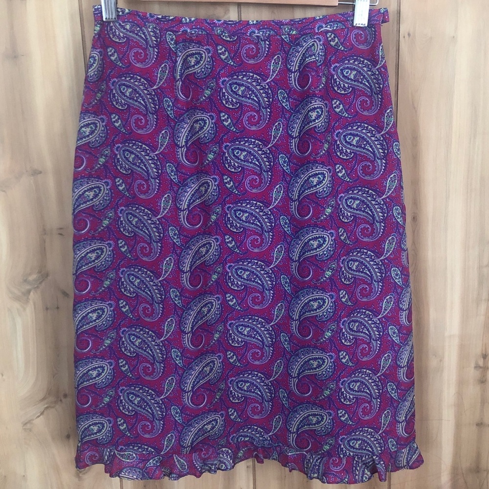 Paisley print skirt- 3 for $20